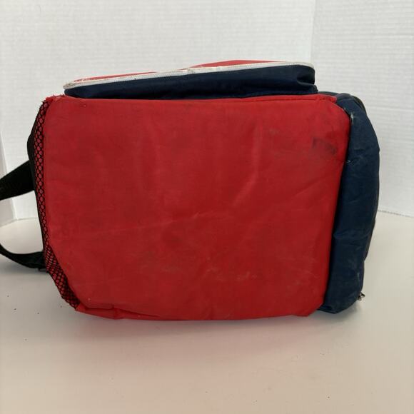 New England Patriots Cooler Soft Sided Insulated Cooler Lunch Bag Sports Beach - Picture 7 of 10